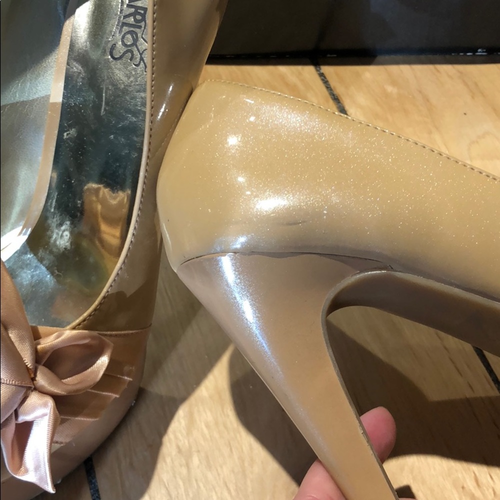 Carlos | Jardin High Heels - Camel Beige - Picture 6 of 8